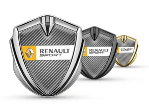 Renault Metallico Emblema Badge Disegno Lussuoso Lega